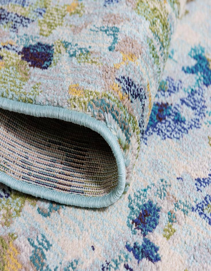 Detail image of 9' x 12' 2  Washable Spectrum Rug