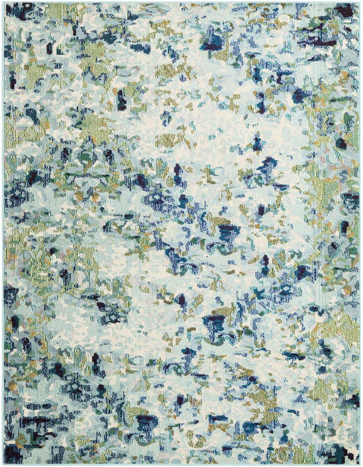 Detail image of 5' x 8' Washable Spectrum Rug