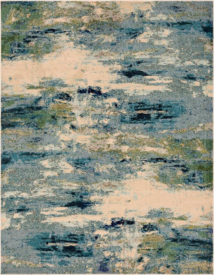 Detail image of 7' x 10' Washable Spectrum Rug