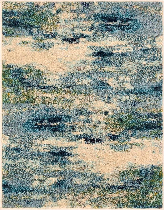 Detail image of 2' 2 x 3' Washable Spectrum Rug