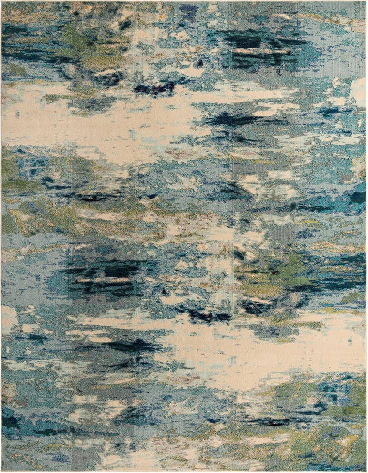 Detail image of 10' x 14' Washable Spectrum Rug