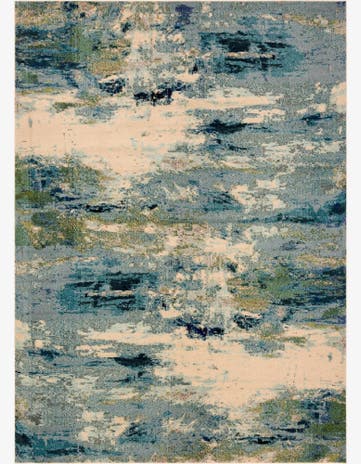 9' 6 x 13' Washable Spectrum Rug