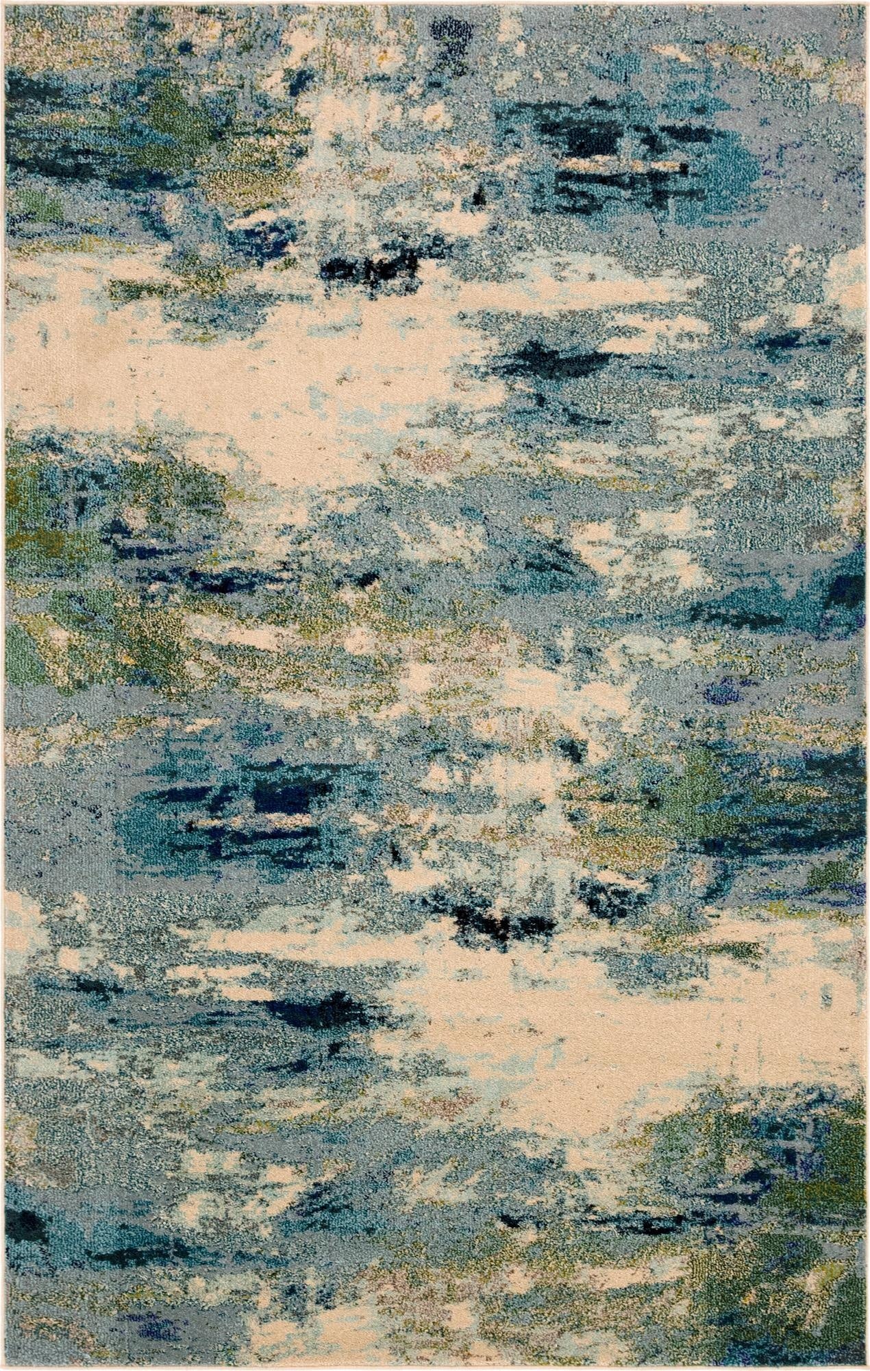 6' x 9'  Washable Spectrum Rug