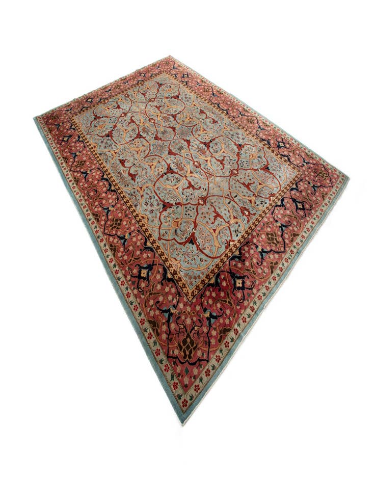 Detail image of 9' 11 x 13' 1  Hand Knotted Tabriz Persian Rug