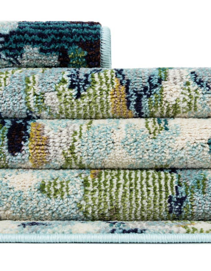 Detail image of 4' x 6' Washable Theia Rug