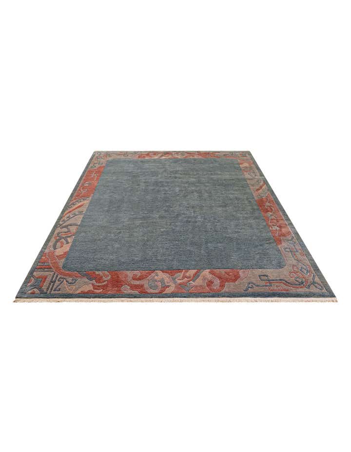 8' 5 x 11' 7 Hand Knotted Tibet Wool Rug