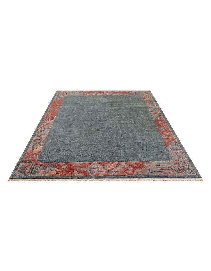 Detail image of 8' 5 x 11' 7 Hand Knotted Tibet Wool Rug