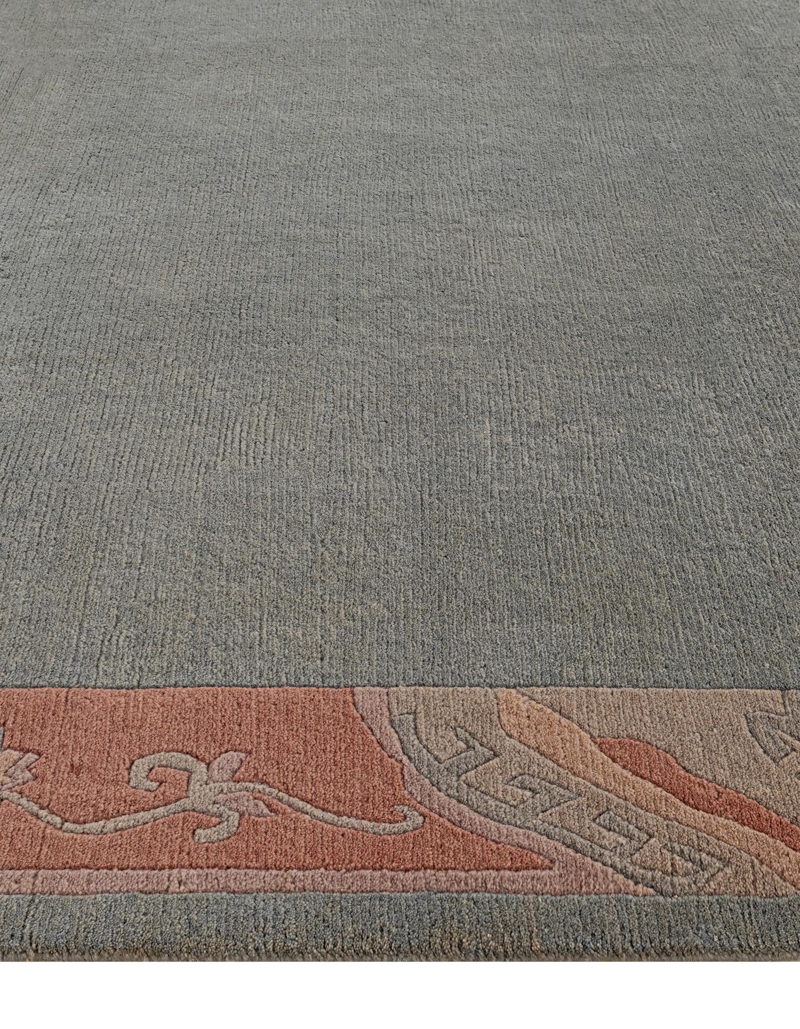 8' 5 x 11' 7 Hand Knotted Tibet Wool Rug