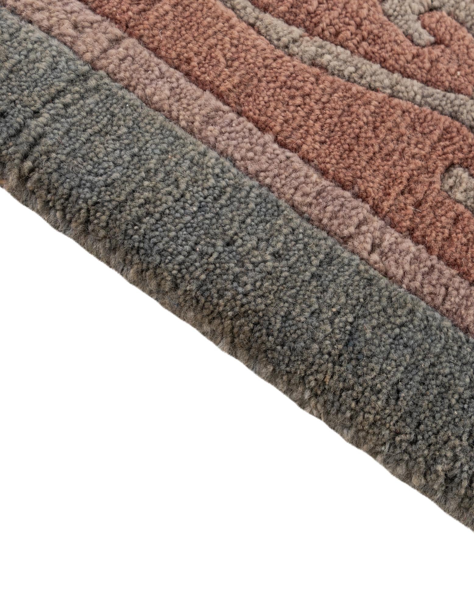 8' 5 x 11' 7 Hand Knotted Tibet Wool Rug
