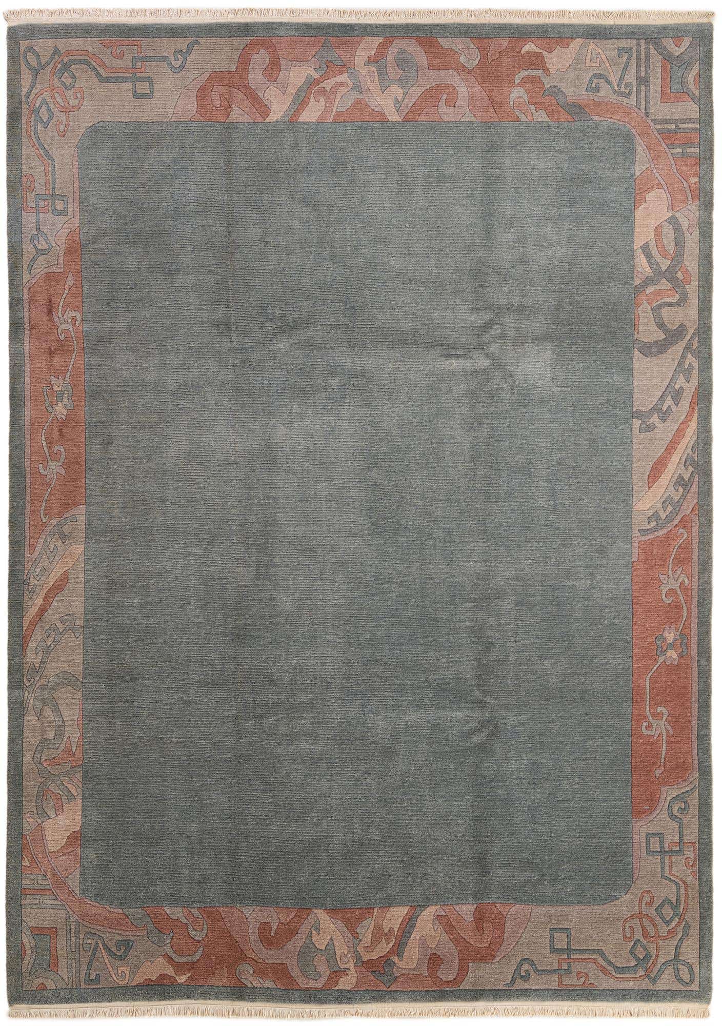 8' 5 x 11' 7 Hand Knotted Tibet Wool Rug