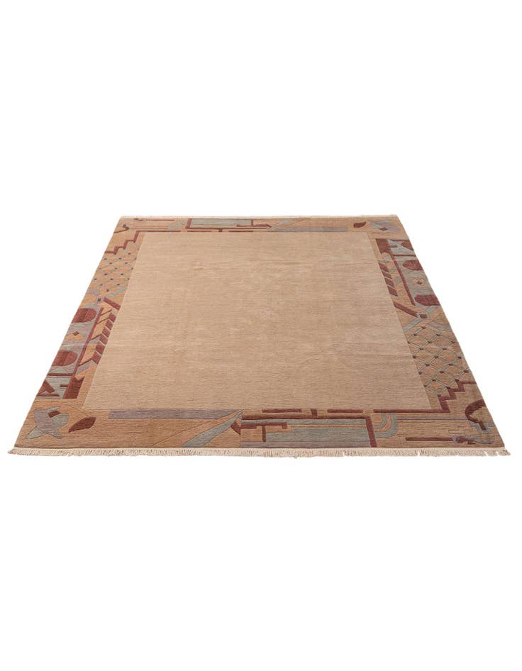 Detail image of 8' 4 x 11' 2 Hand Knotted Tibet Wool Rug