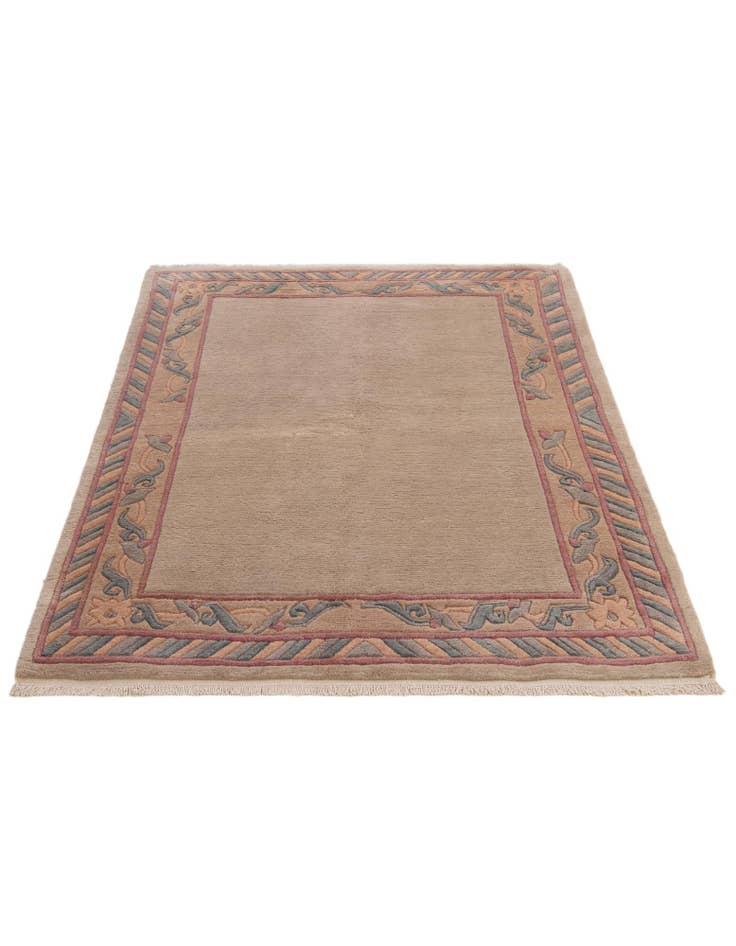 Detail image of 4' 10 x 6' 5 Hand Knotted Tibet Wool Rug