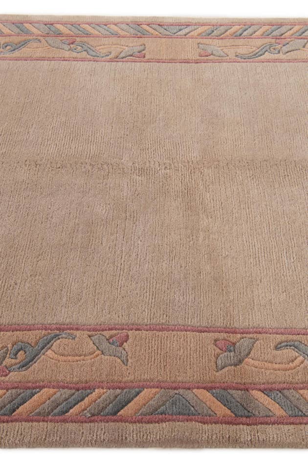 Detail image of 4' 10 x 6' 5 Hand Knotted Tibet Wool Rug