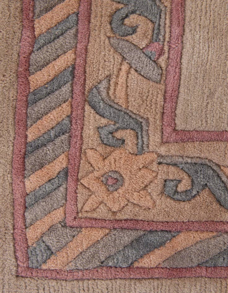 Detail image of 4' 10 x 6' 5  Hand Knotted Tibet Wool Rug