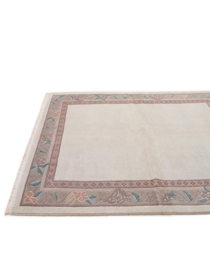 Detail image of 5' 8 x 7' 11  Hand Knotted Tibet Wool Rug