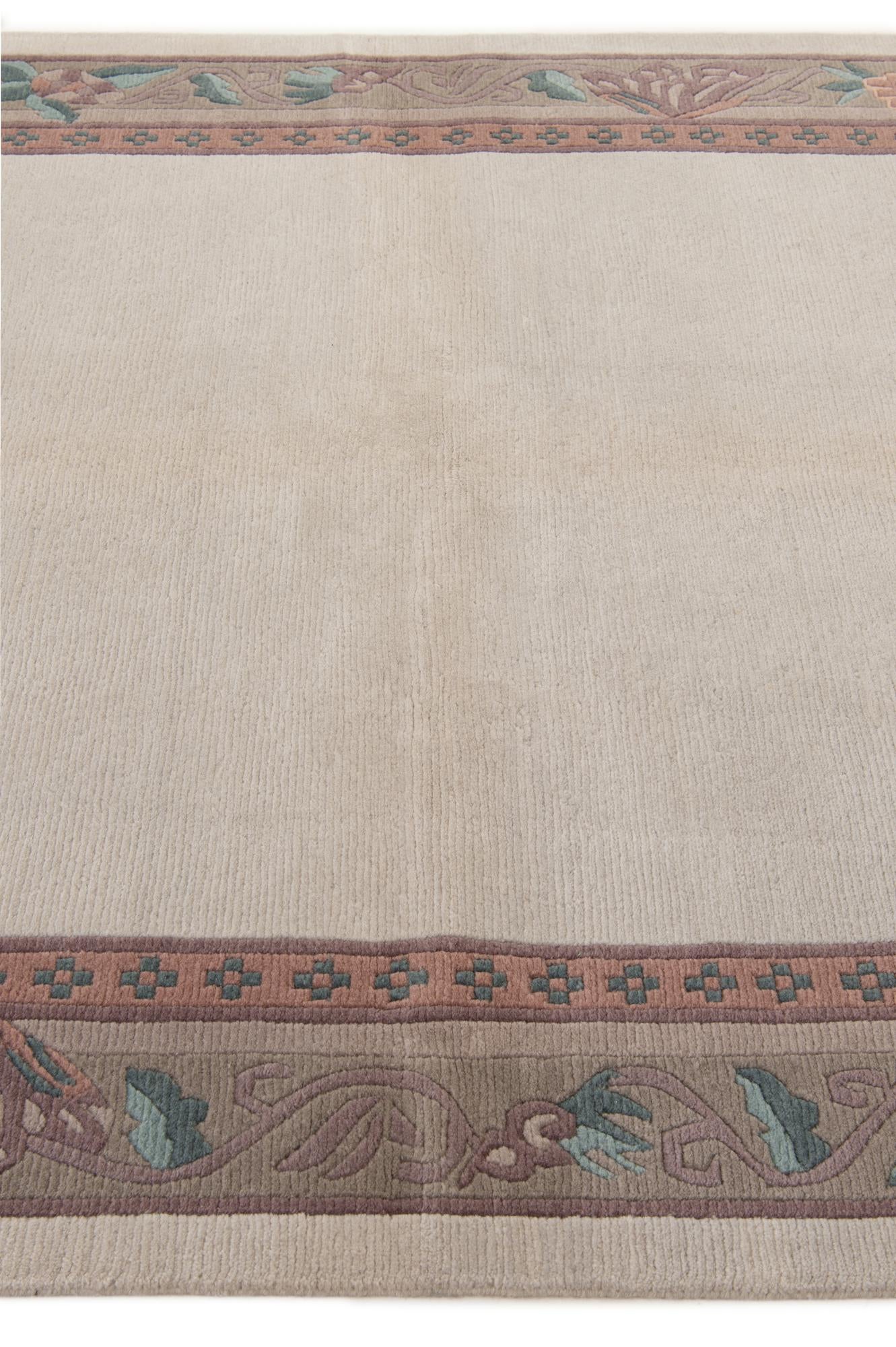 5' 8 x 7' 11 Hand Knotted Tibet Wool Rug