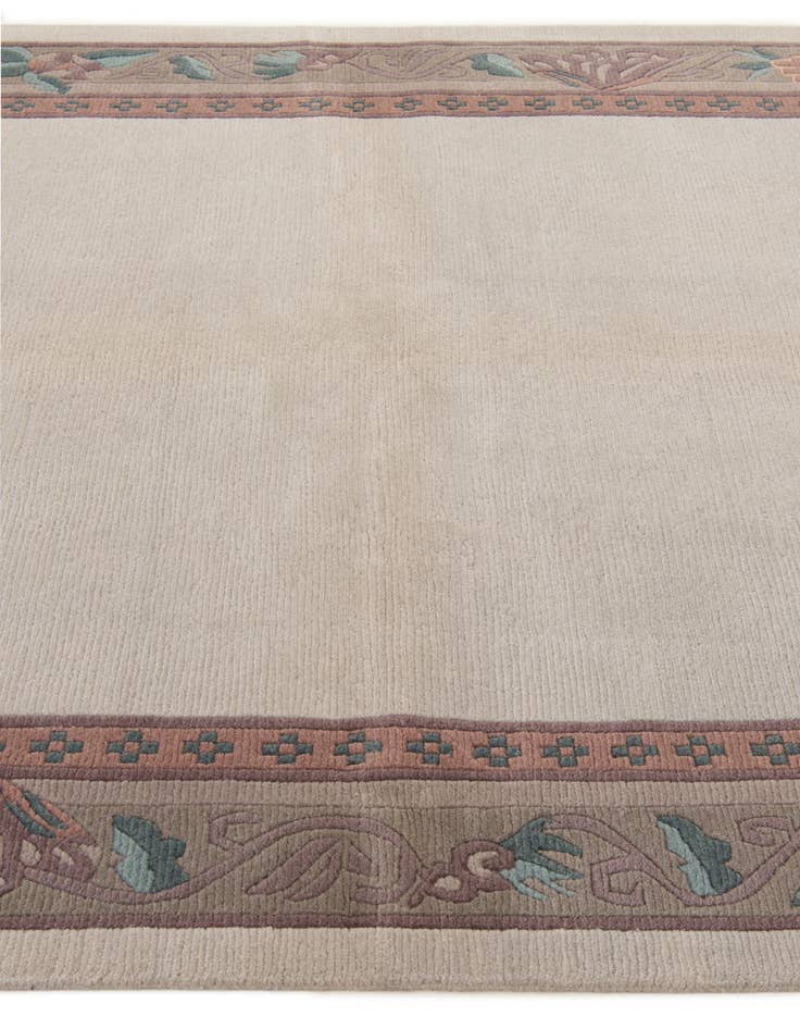 Detail image of 5' 8 x 7' 11  Hand Knotted Tibet Wool Rug