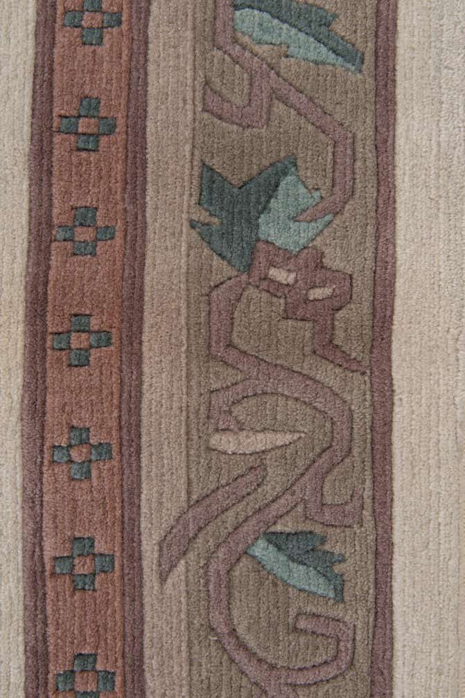 5' 8 x 7' 11 Hand Knotted Tibet Wool Rug