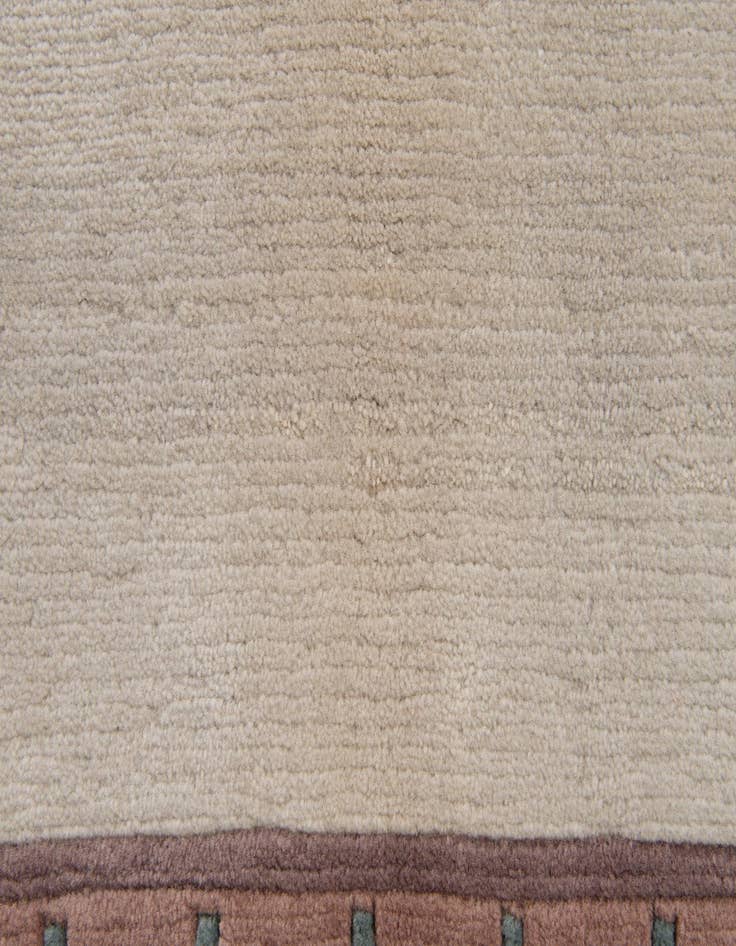 Detail image of 5' 8 x 7' 11  Hand Knotted Tibet Wool Rug