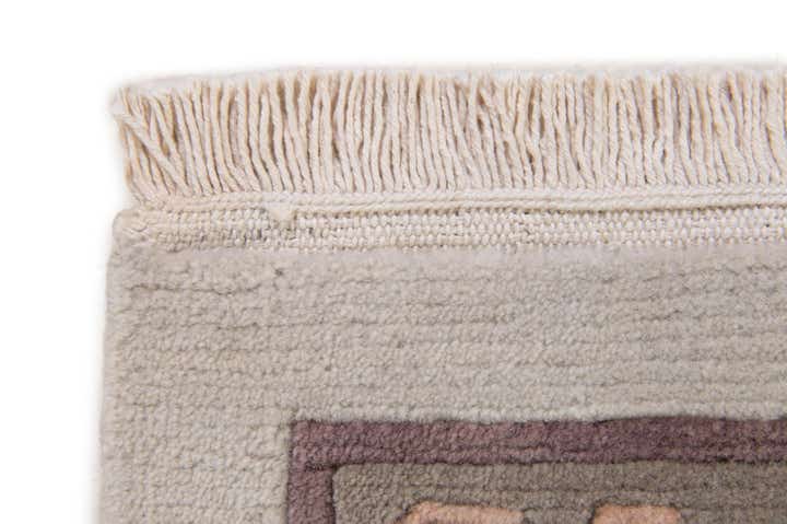 5' 8 x 7' 11 Hand Knotted Tibet Wool Rug
