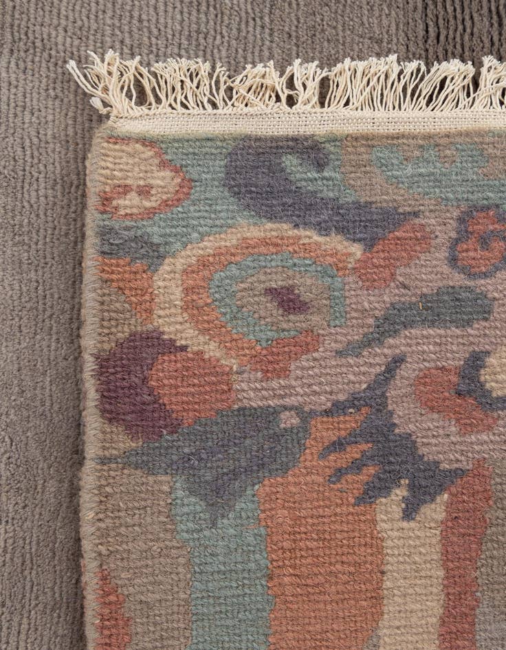 Detail image of 4' 1 x 6'  Hand Knotted Tibet Wool Rug