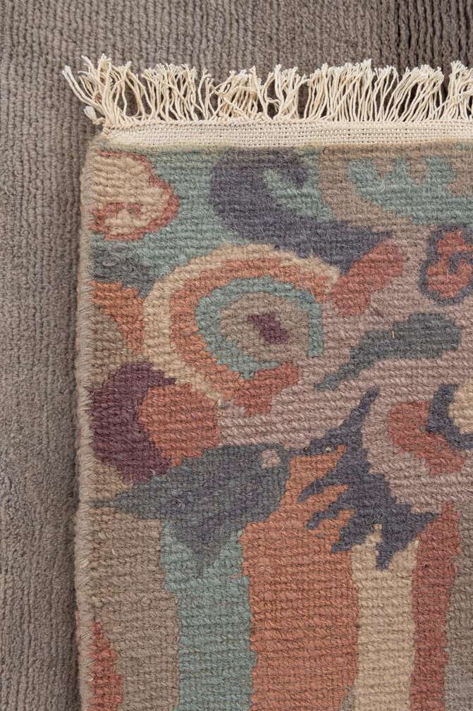 4' 1 x 6' Hand Knotted Tibet Wool Rug