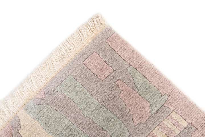 6' 7 x 8' Hand Knotted Tibet Wool Rug