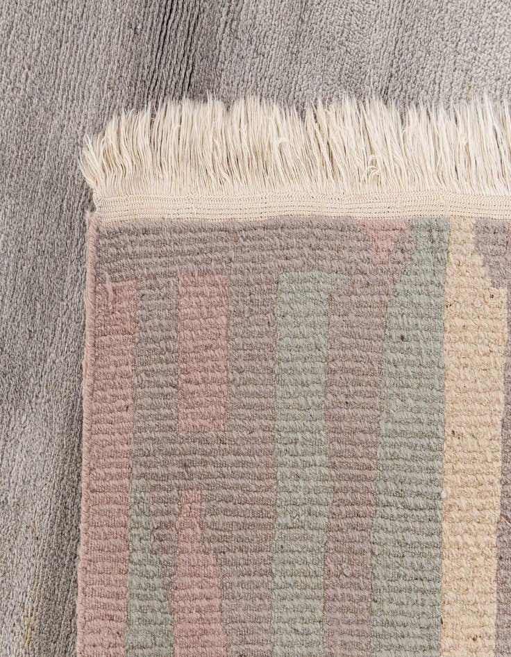 Detail image of 6' 7 x 8'  Hand Knotted Tibet Wool Rug