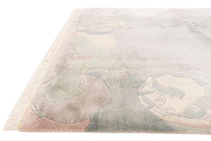 6' 7 x 8' Hand Knotted Tibet Wool Rug