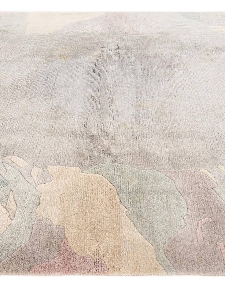 Detail image of 6' 7 x 8'  Hand Knotted Tibet Wool Rug