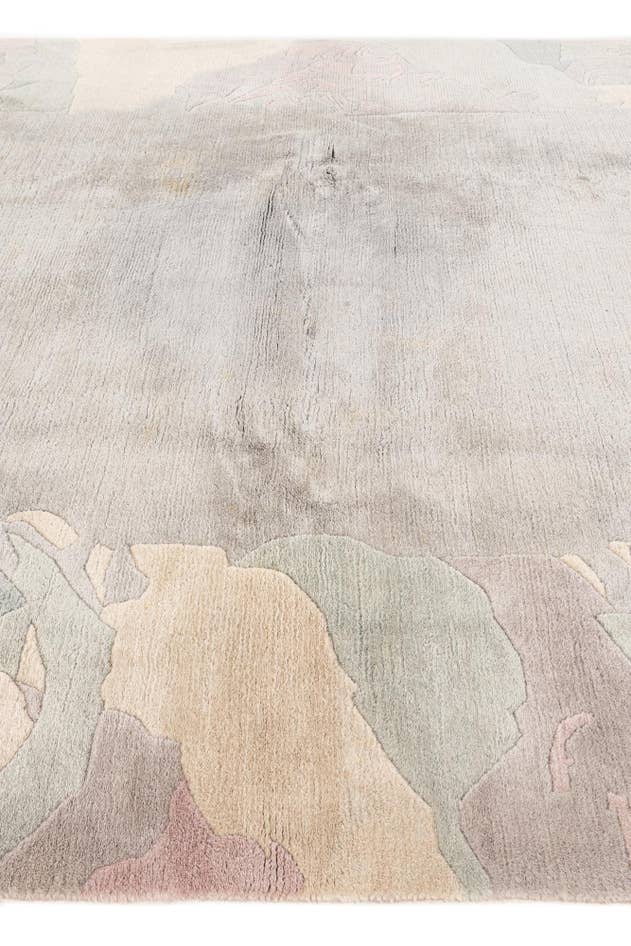Detail image of 6' 7 x 8' Hand Knotted Tibet Wool Rug