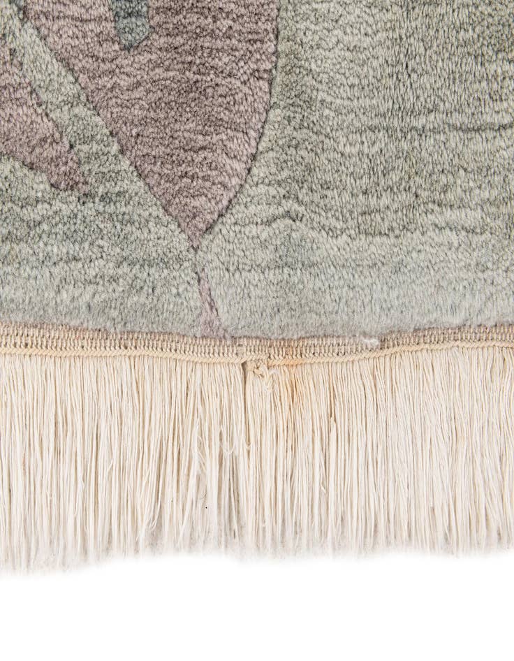 Detail image of 6' 7 x 8'  Hand Knotted Tibet Wool Rug