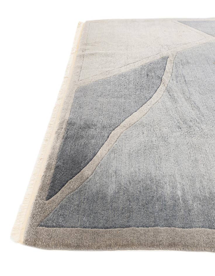 Detail image of 6' 7 x 9' 3 Hand Knotted Tibet Wool Rug