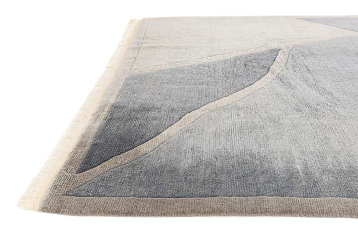 6' 7 x 9' 3 Hand Knotted Tibet Wool Rug
