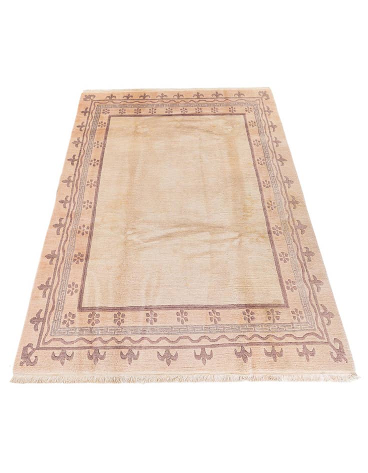 Detail image of 6' 6 x 9' 7 Hand Knotted Tibet Wool Rug