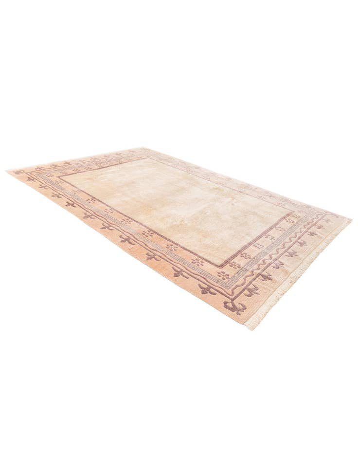 Detail image of 6' 6 x 9' 7 Hand Knotted Tibet Wool Rug