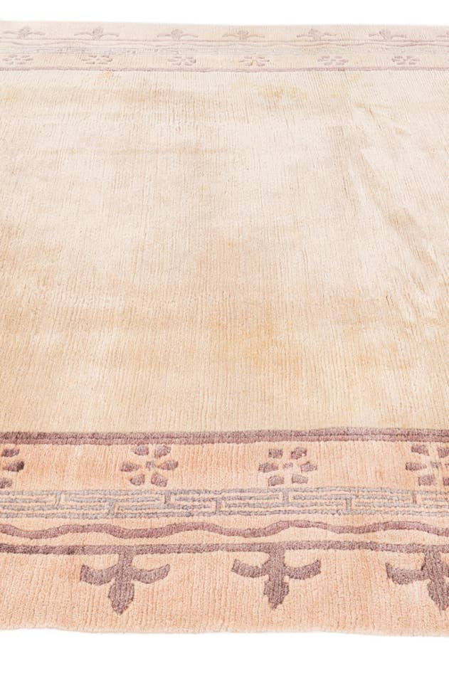 Detail image of 6' 6 x 9' 7 Hand Knotted Tibet Wool Rug