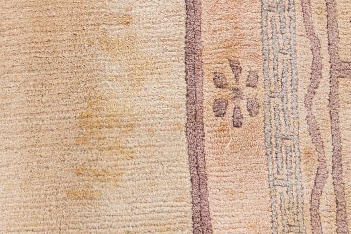 6' 6 x 9' 7 Hand Knotted Tibet Wool Rug