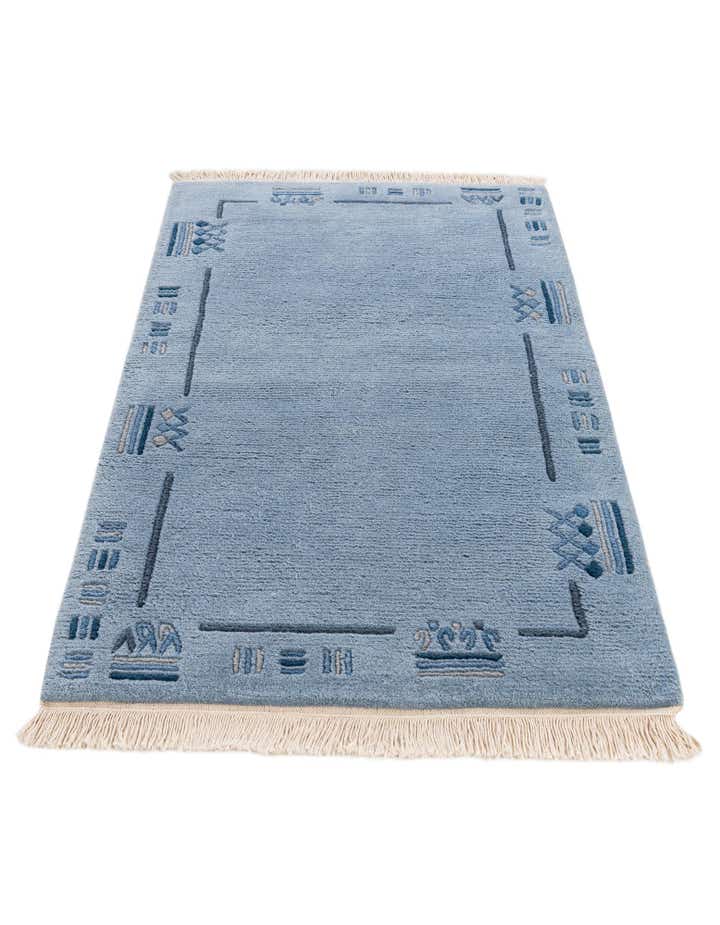 3' x 5' 3 Hand Knotted Tibet Wool Rug
