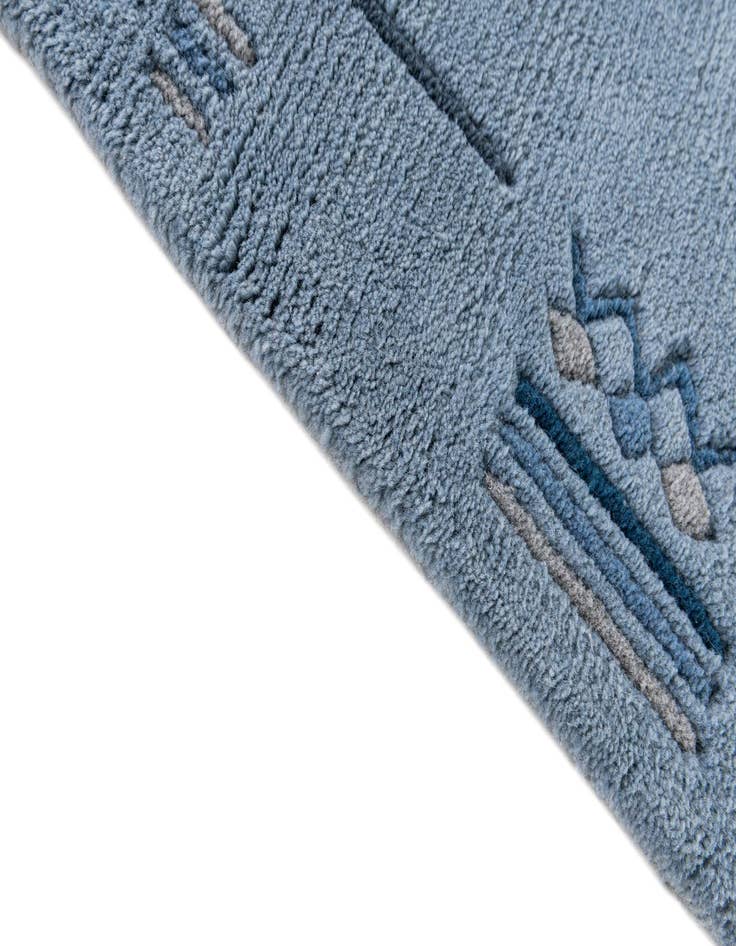 Detail image of 3' x 5' 3 Hand Knotted Tibet Wool Rug