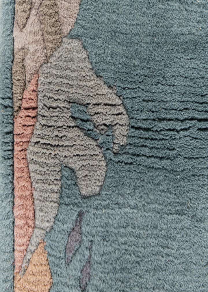 3' 1 x 4' 9 Hand Knotted Tibet Wool Rug