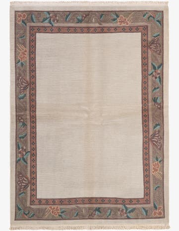 5' 8 x 7' 11 Hand Knotted Tibet Wool Rug