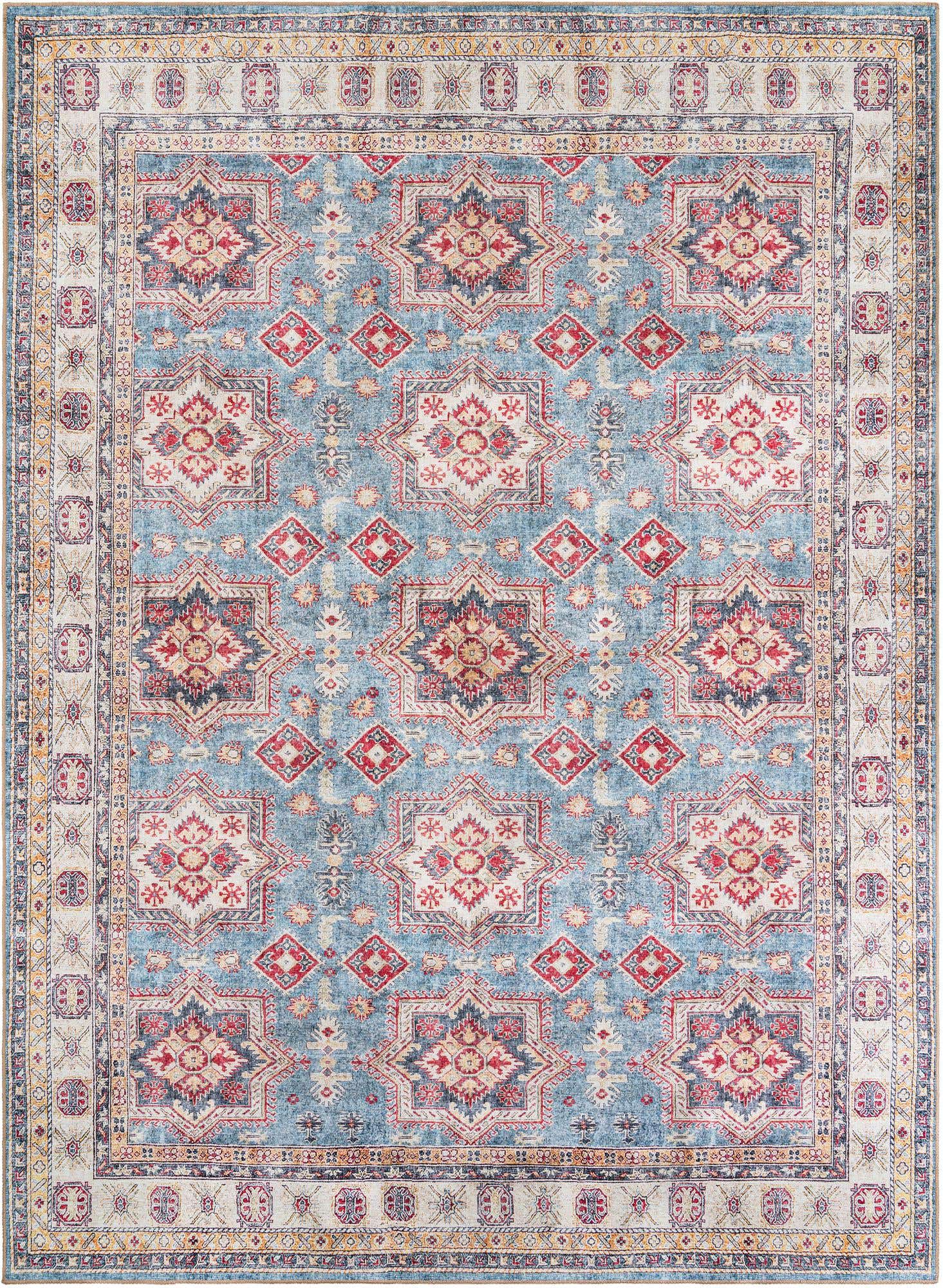 9' 5 x 13' 1 Washable Timeless Rug
