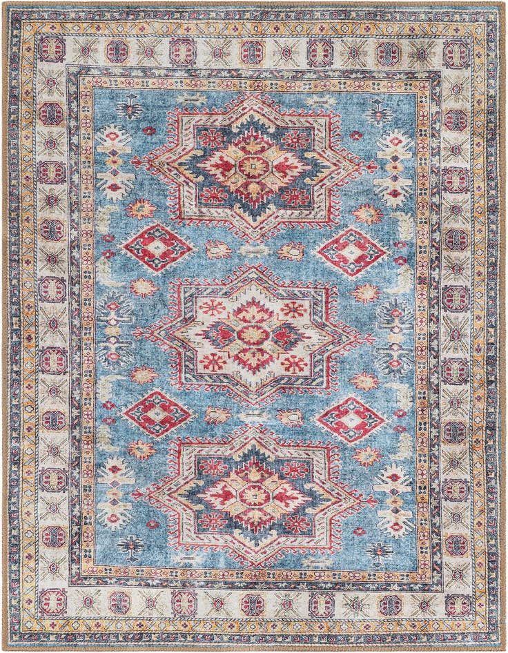 Detail image of 3' 6 x 5' 6 Washable Timeless Rug