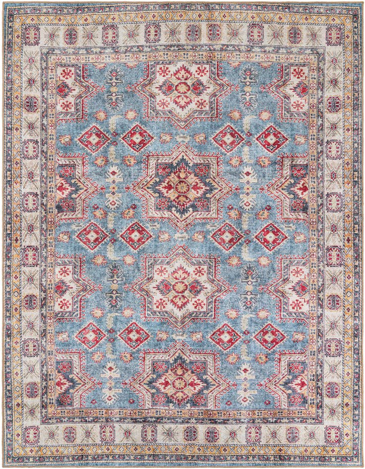 Detail image of 7' 10 x 10' Washable Timeless Rug