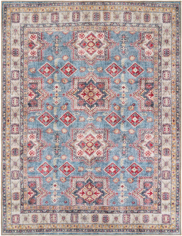 Detail image of 7' 10 x 10' Washable Timeless Rug
