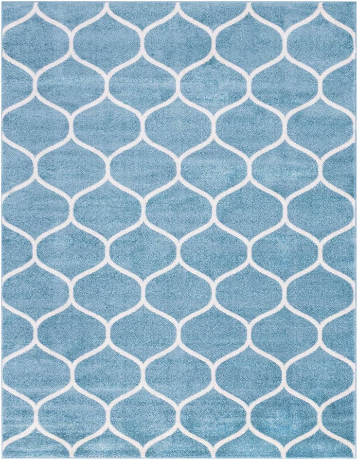 Detail image of 9' x 12' Trellis Frieze Rug
