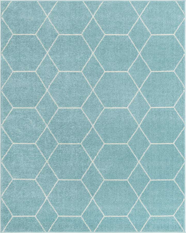 7' 10 x 10' Trellis Frieze Rug