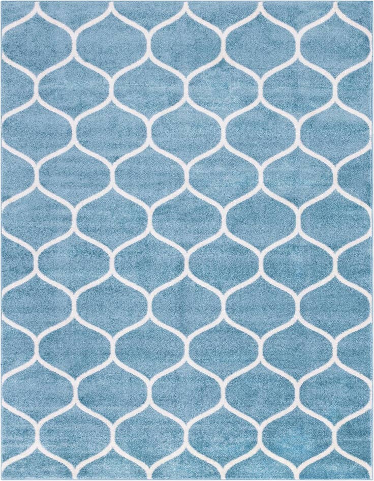 Detail image of 10' x 14' Trellis Frieze Rug