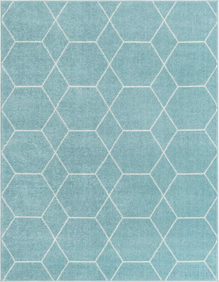 Detail image of 10' x 14' Trellis Frieze Rug